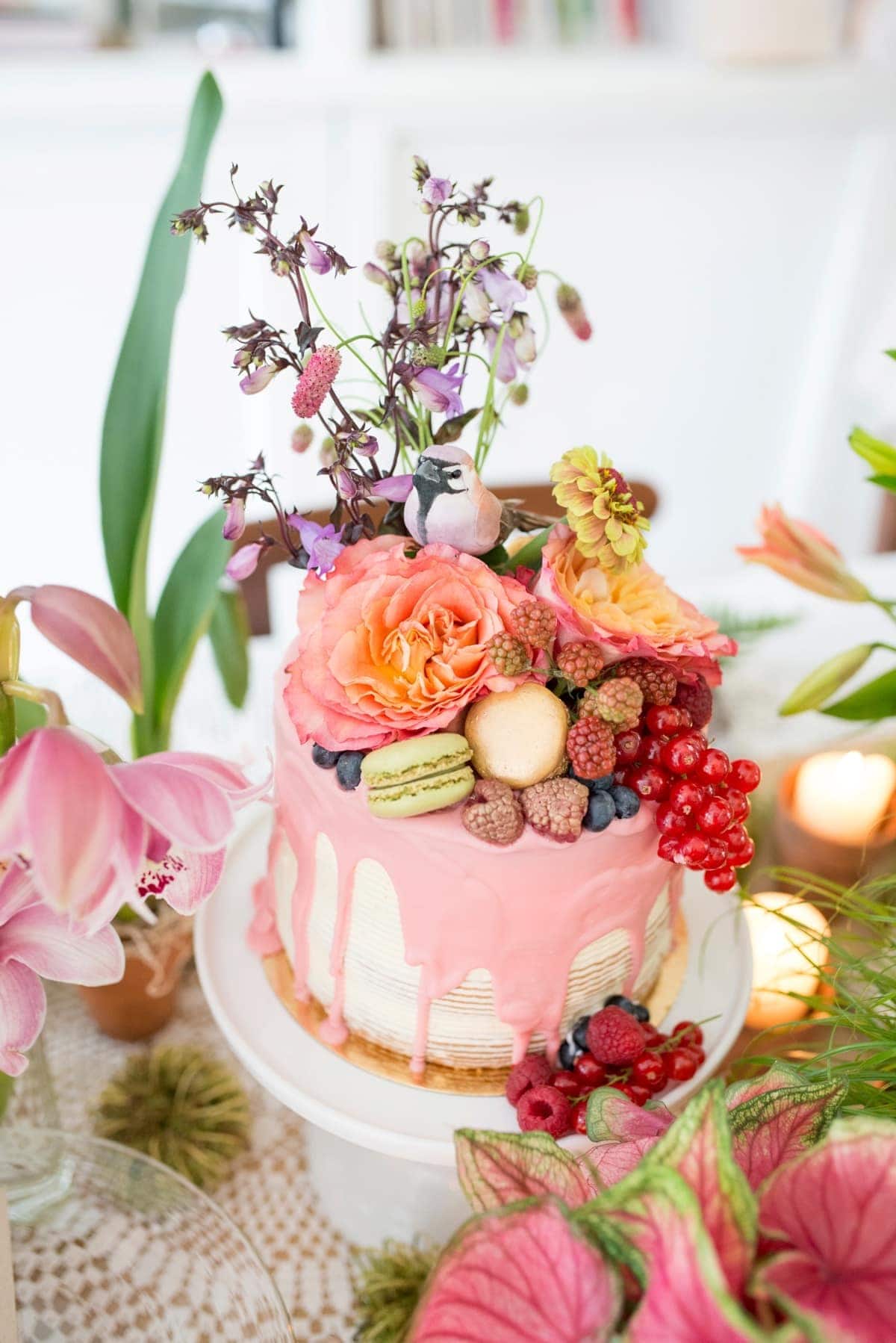 Blik en Bloos Fotografie - taart 3 - taart door Le Beau Gateau en bloemen door don florito