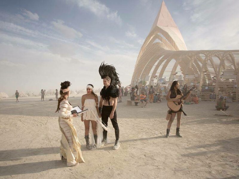 Bruiloft Burning Man 7