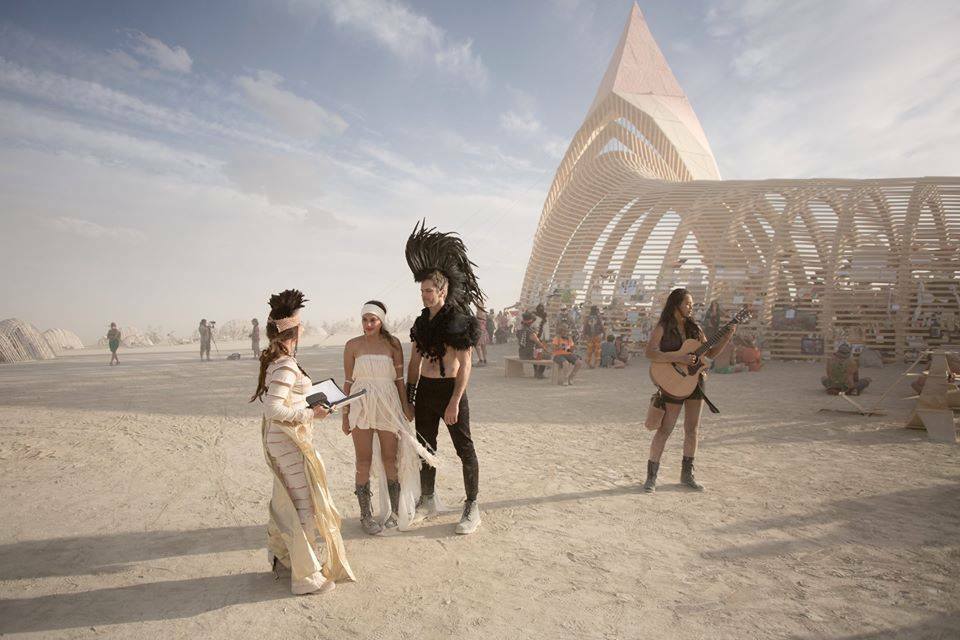 Bruiloft Burning Man 7