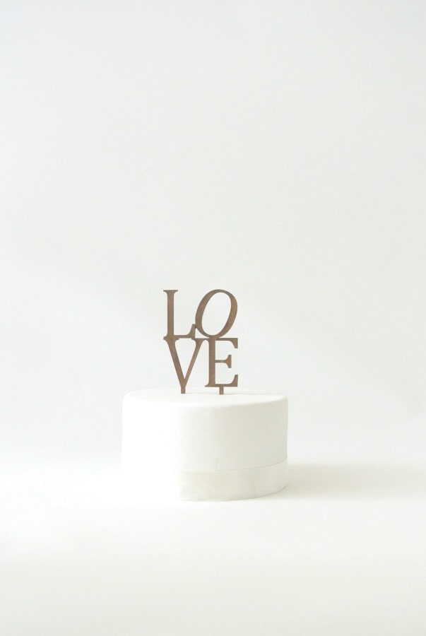 taarttoppers letters The Sparkle Company