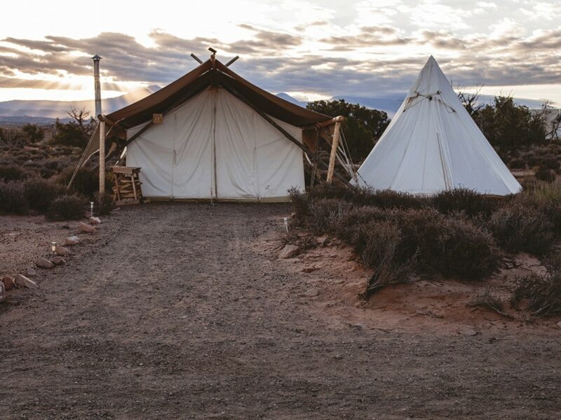 glamping-huwelijksreis