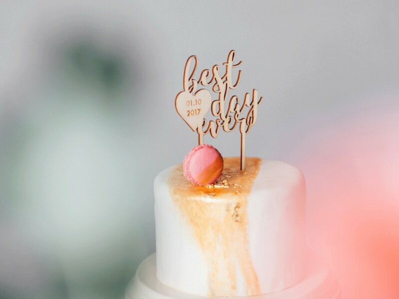 bruiloft decoratie we are golden 3