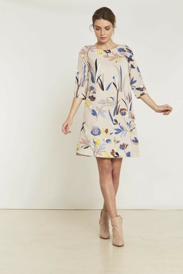 Bloemen jurk bruiloft hotsell