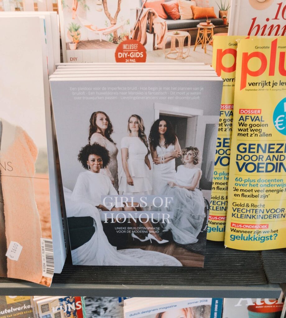 girls of honour magazine trouwen bruiloft