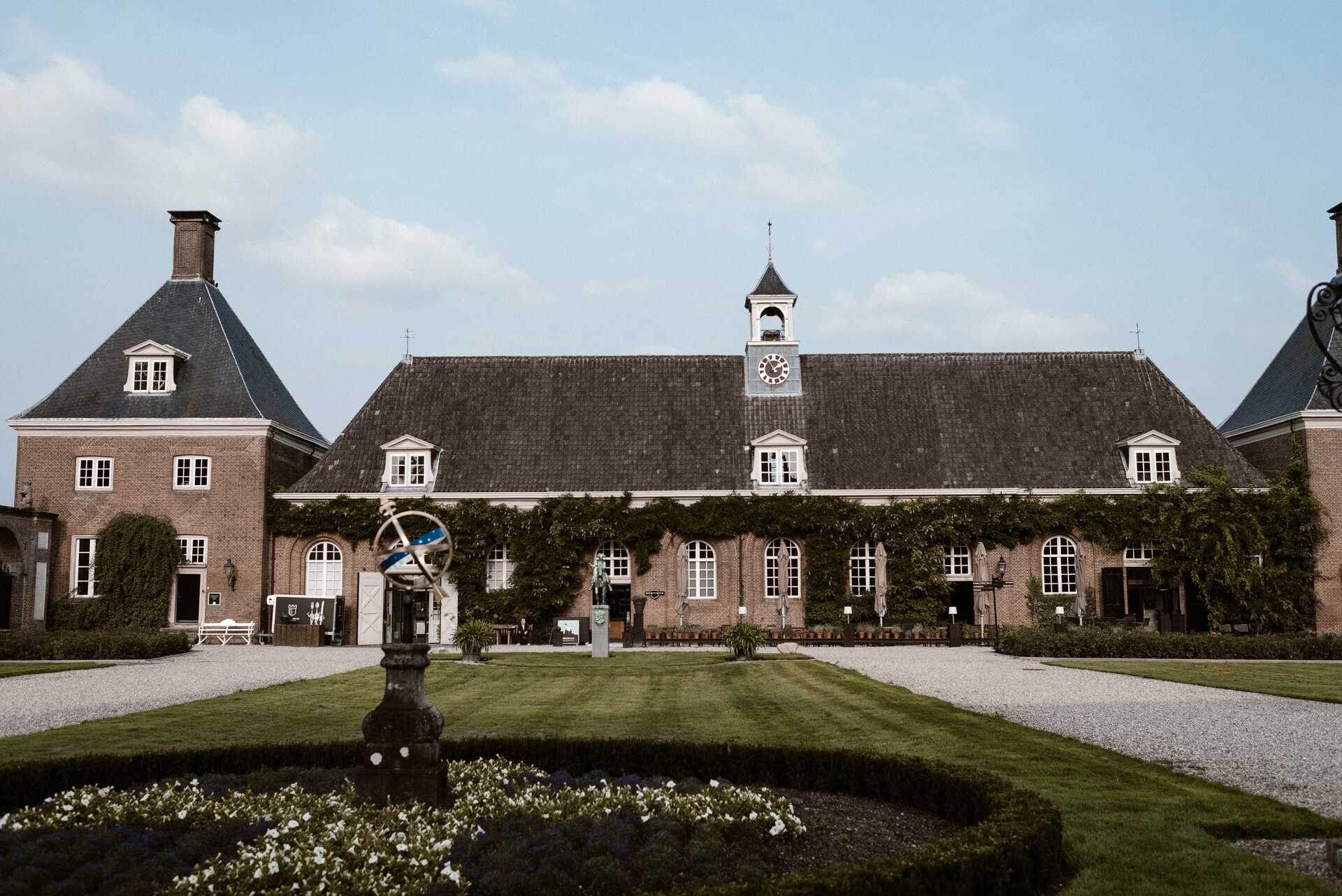 bruiloft in een kasteel