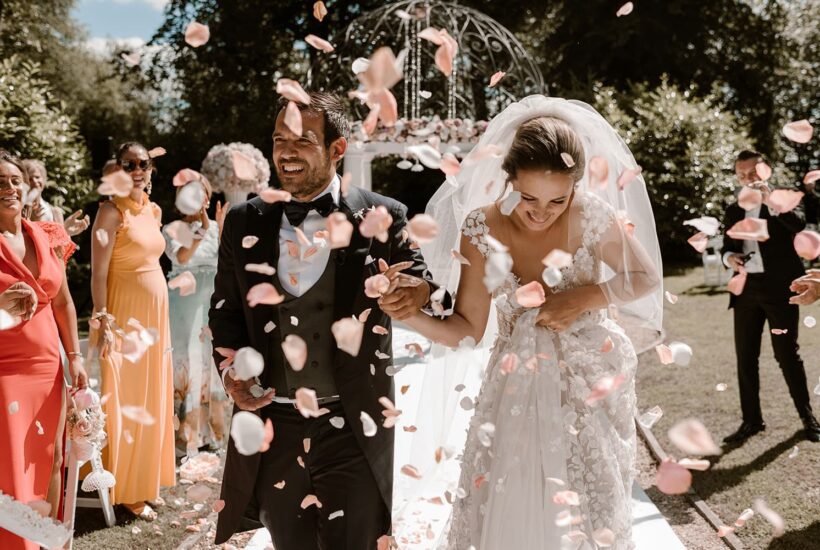 romantische real wedding