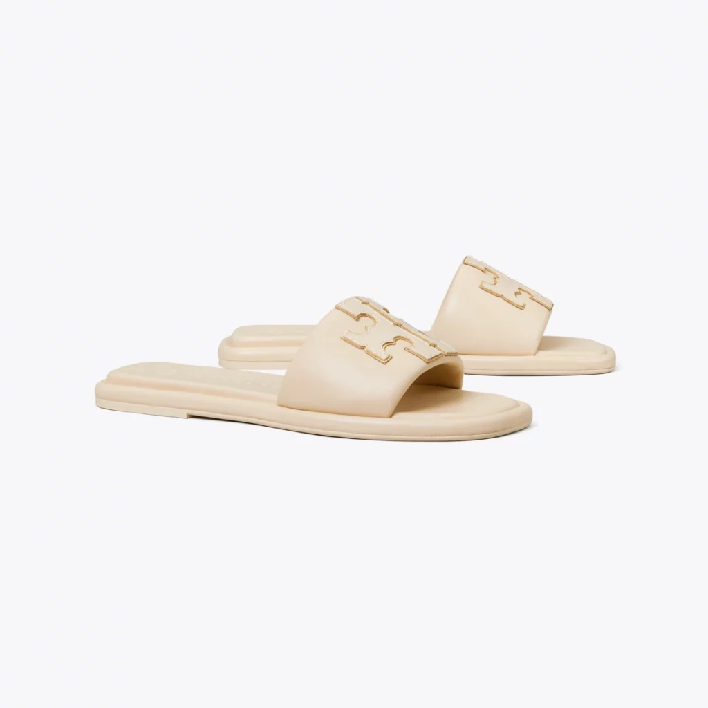 Platte trouwschoenen van Tory Burch - Double T