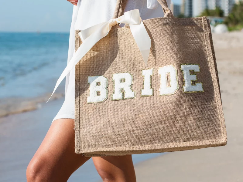 Bride to be strandtas