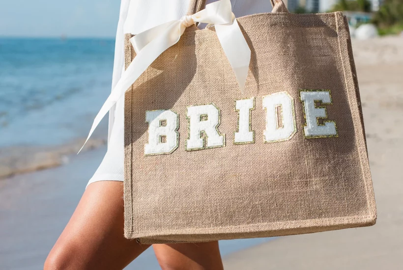 Bride to be strandtas