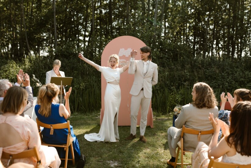 glamping bruiloft