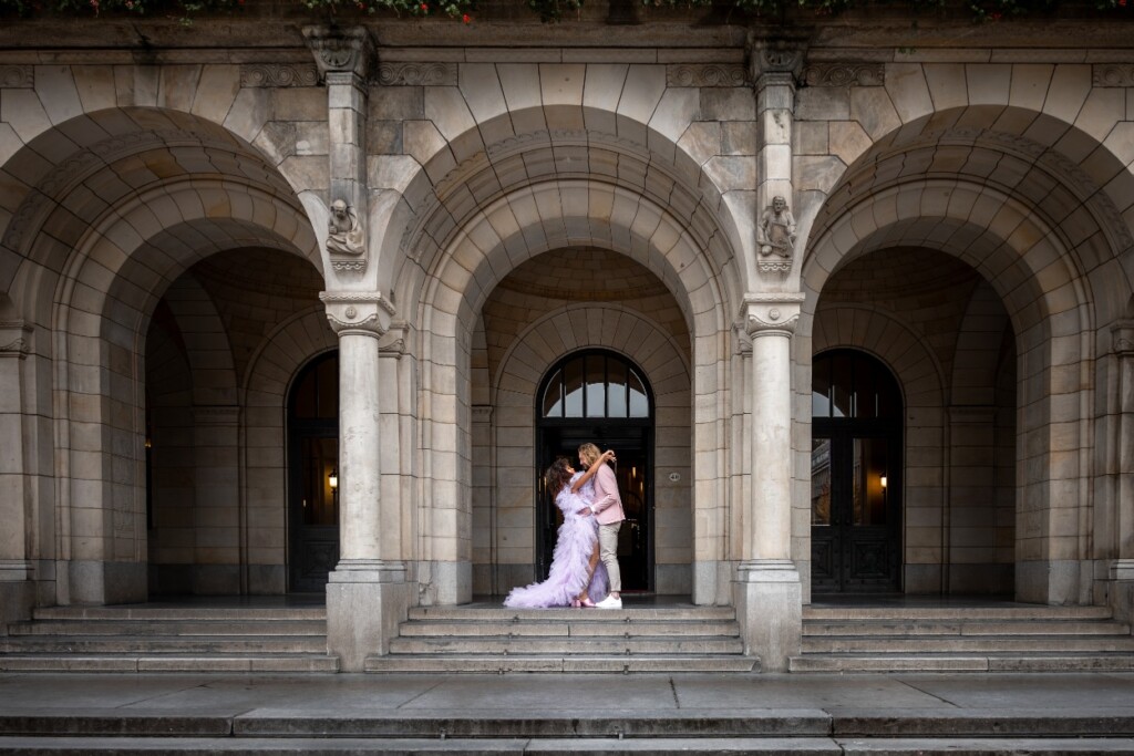 moderne elopement shoot