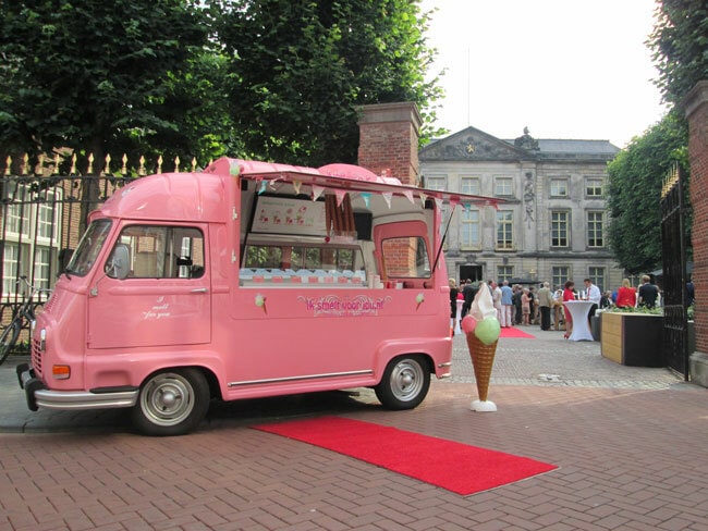 Foodtruck: ijsjes op je bruiloft