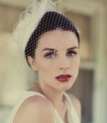 birdcage veil blusher