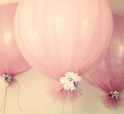 tule ballon diy